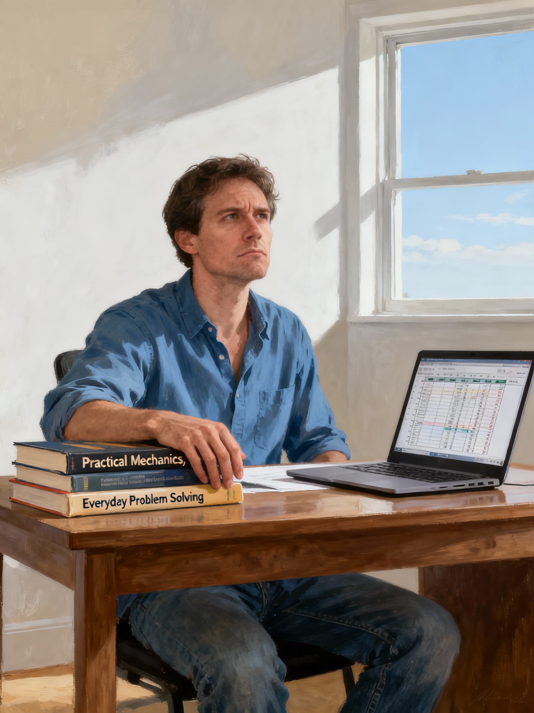 I am not interested in abstract ideas